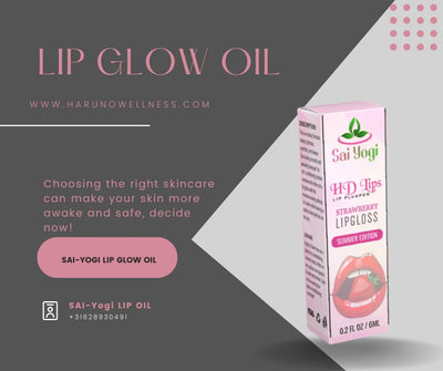 SAI YOGI LIP OIL: The Natural Solution For Soft And Supple Lips
